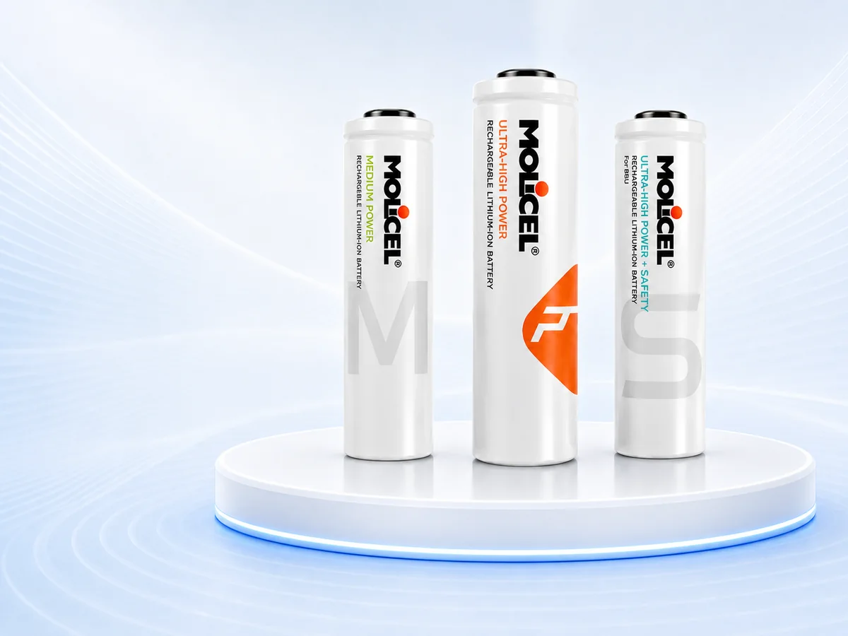 Molicel Medium Power, Power, and Safety cell series